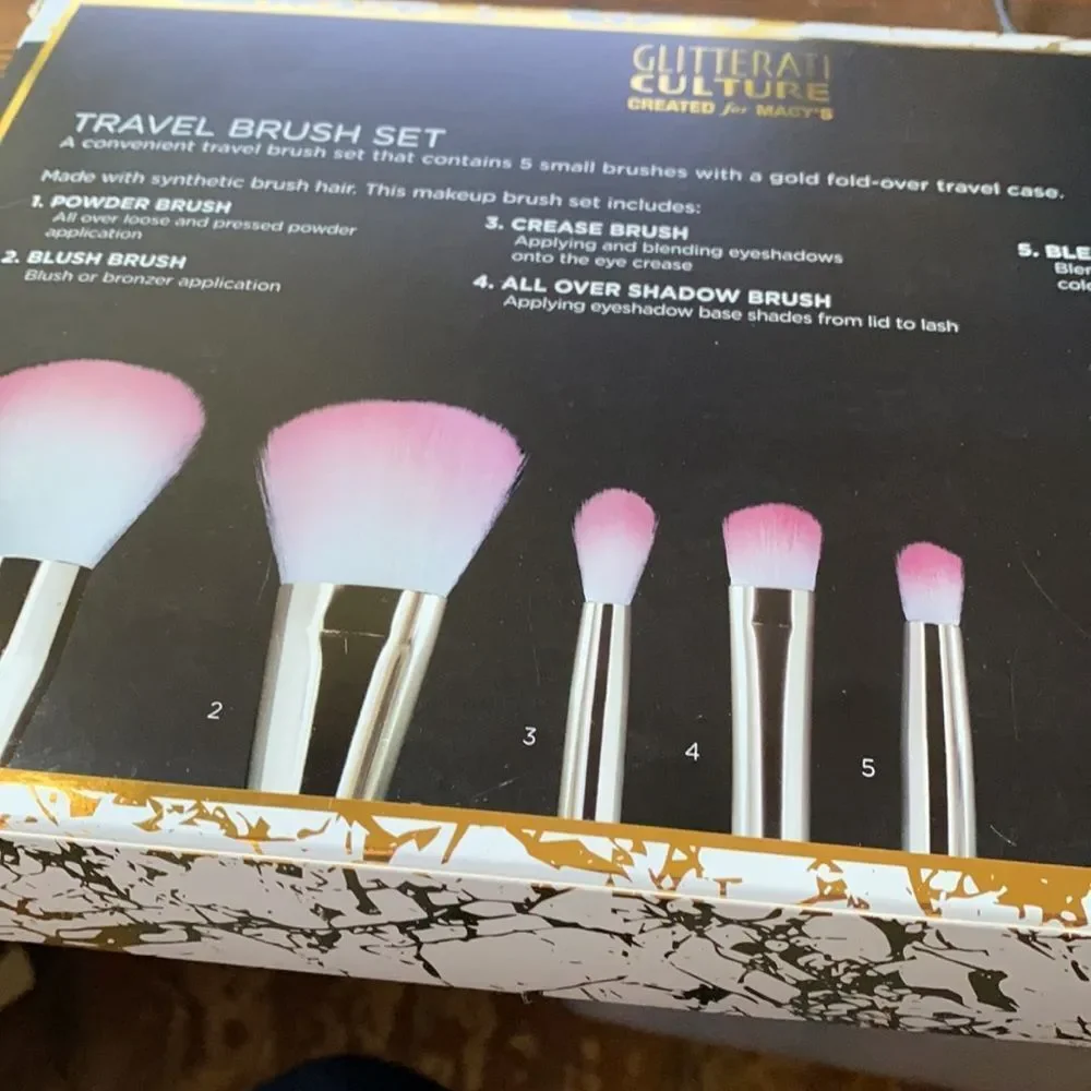 Travel Brush Set New in Box